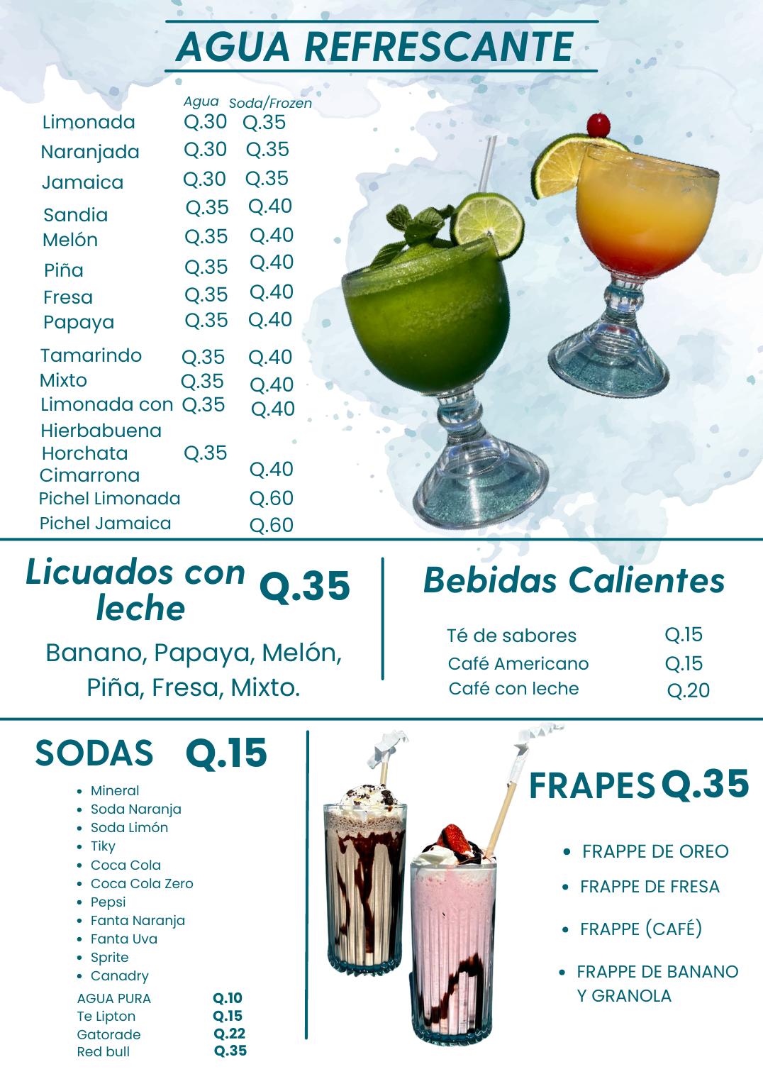 Bebidas — Ver página completa