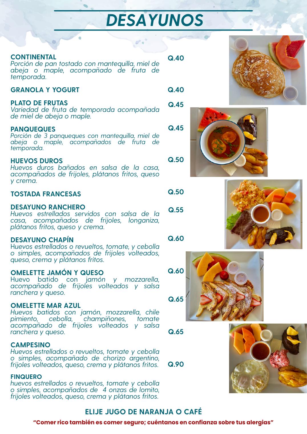 Desayunos — Ver página completa
